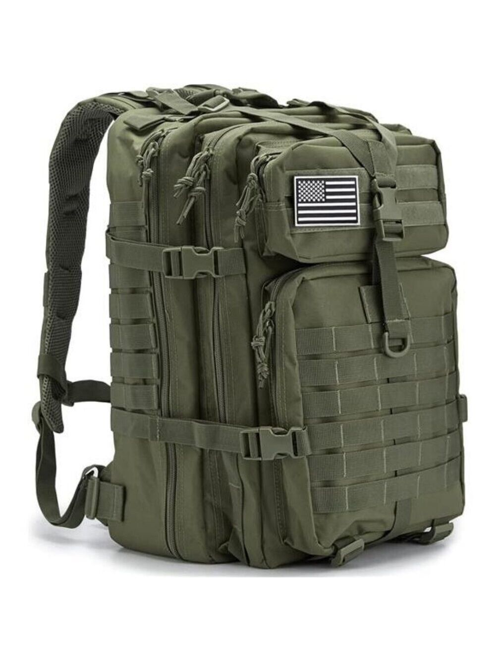 45L Tactical Backpack Molle Hiking Camping Survival Military Bug Out Bag